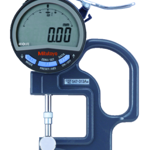 Mitutoyo 547-313A ABSOLUTE Digital Thickness Gauge, 0 to 10 mm